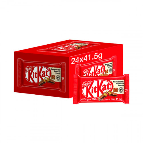 NESTLE KITKAT FOUR FINGER MILK PK24