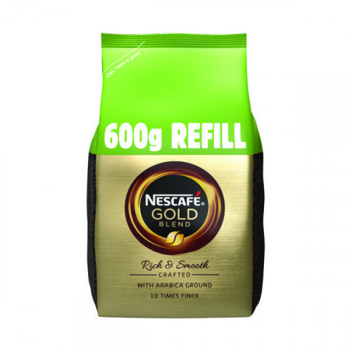 Nescafe Gold Blend 600g Refill (Makes approx 333 cups) 12226527