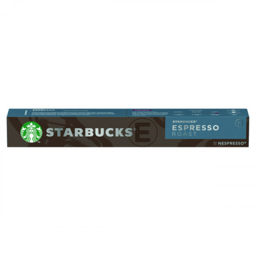 Nespresso Starbucks Espresso Roast Coffee Pods (Pack of 10) 12423393