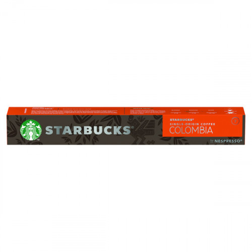 Nespresso Starbucks Colombia Espresso Coffee Pods (Pack of 10) 12423359