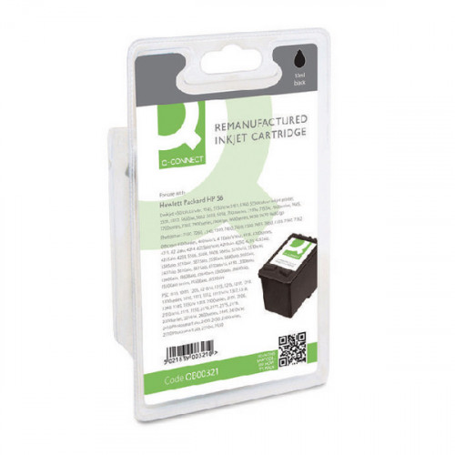 Q-CONNECT HP 56 REMAN INKJET BLK