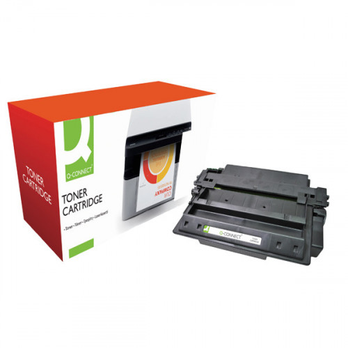 Q-Connect Compatible Solution HP 11X Black Laserjet Toner Cartridge High Capacity Q6511X
