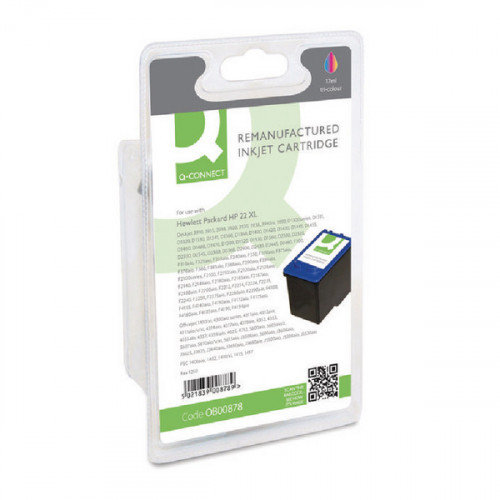 Q-CONNECT HP 22 REMAN INKJET TRI-COL