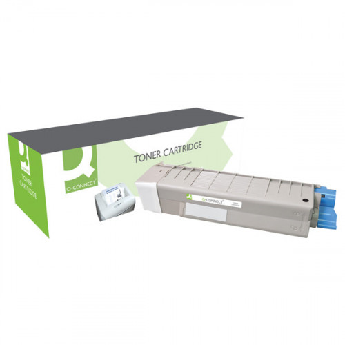 Q-Connect Oki Remanufactured Yellow Toner Cartridge High Capacity 44469722