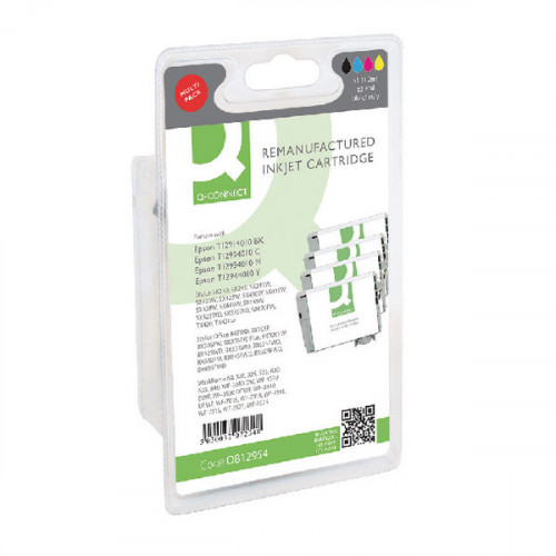 Q-CONNECT EPSON T1291/2/3/4 INK CMYK
