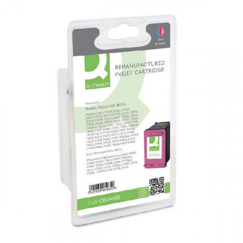 Q-CONNECT HP 300XL IJET CART COLOUR