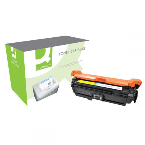 Q-Connect Compatible Solution HP 504A Yellow Laserjet Toner Cartridge CE252A