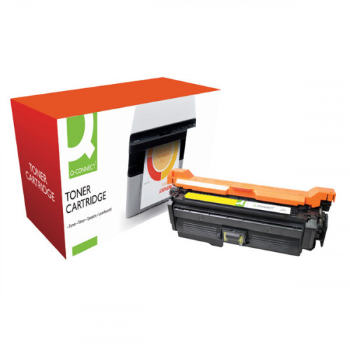 Q-Connect Compatible Solution HP 648A Yellow Laserjet Toner Cartridge CE262A