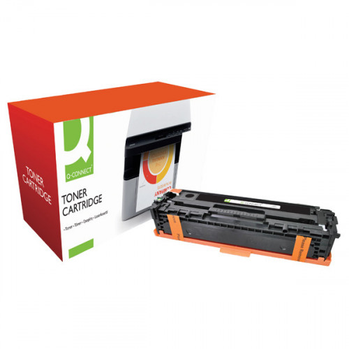 Q-CONNECT HP 128A BLACK TONER CE320A