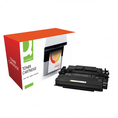 Q-CONNECT HP 87X TONER CART BLK HY