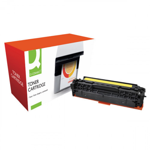 Q-CONNECT HP 312A TONER CART YELLOW