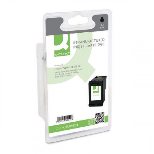 Q-CONNECT HP 301XL BLACK INK CH563EE