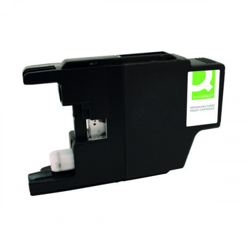 Q-Connect Brother LC125XL Yellow Ink Cartridge LC125XLY-COMP