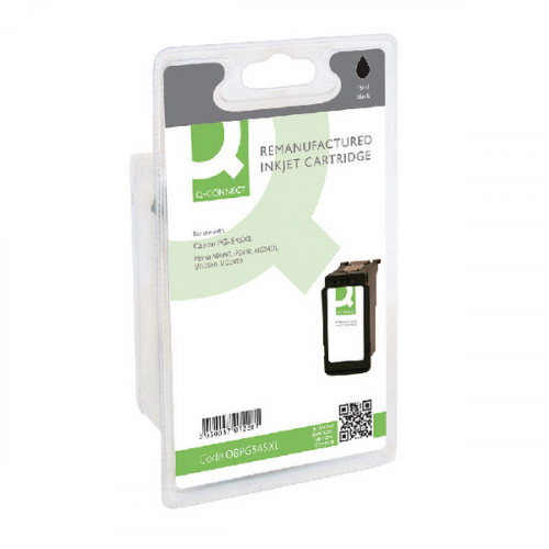 Q-Connect Canon PG-545 HY Black Ink Cartridge PG545XL-COMP