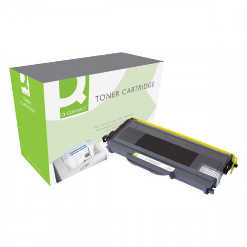 Q-Connect Compatible Solution Brother Black Toner Cartridge High Capacity TN2120