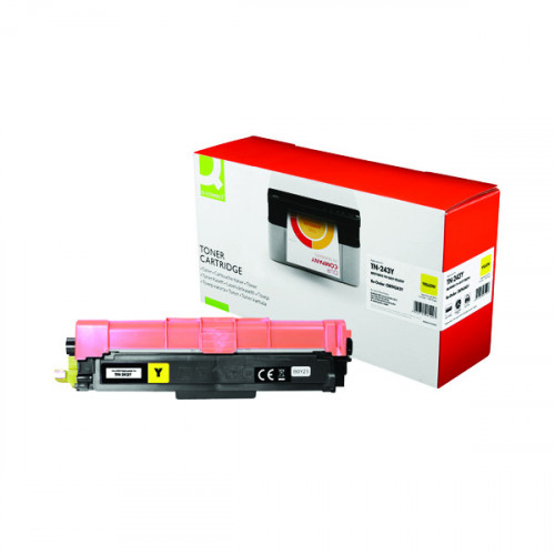Q-CONNECT BROTHER TN-243Y TONER YLW
