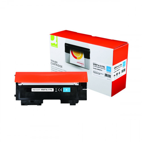 Q-Connect HP W2071A Toner Cartridge Cyan W2071A-COMP