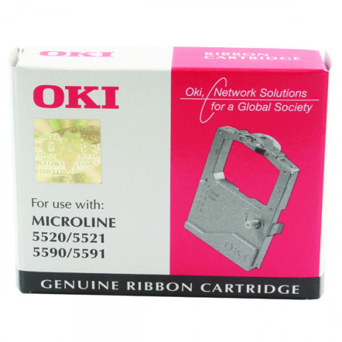 OKI ML5500 BLACK FABRIC RIBBON