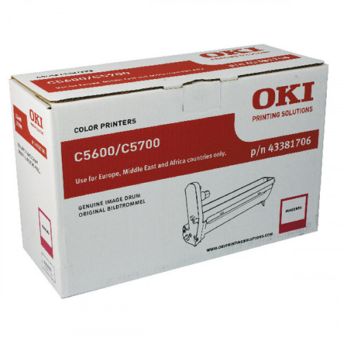 Oki C5600 Magenta Image Drum 43381706