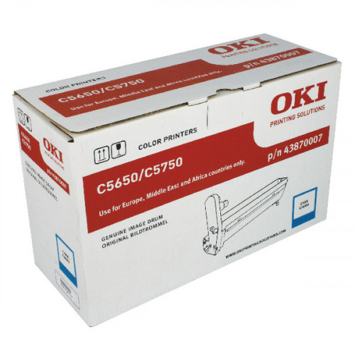 Oki C5650/C5750 Cyan Image Drum 43870007