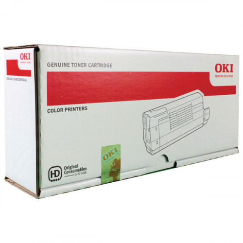 Oki Yellow Toner Cartridge (11,500 Page Capacity) 44318605