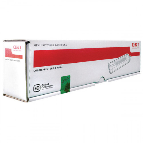 Oki Magenta Toner Cartridge (10,000 Page Capacity) 44059210