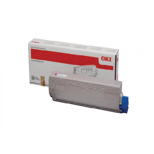 Oki Magenta Toner Cartridge (10,000 Page Capacity) 44844506