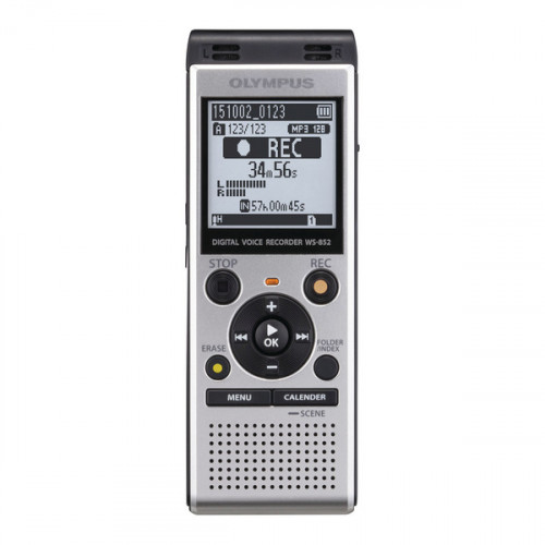 Olympus WS-852 Digital Voice Recorder Silver V415121SE000