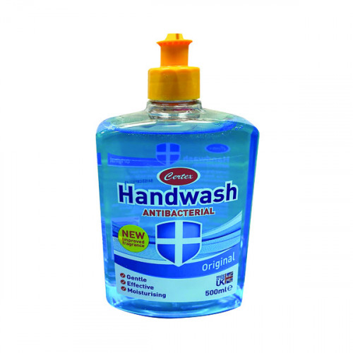 Certex Anti Bacterial Hand Wash Original 500ml TOCER001