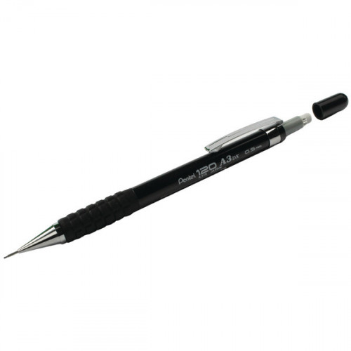 PENTEL 120 AUTO PENCIL 0.5MM BLACK
