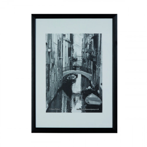 HAMPTON FRAMES BLACK WOODEN FRAME A3