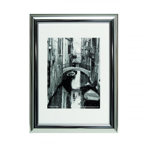 HAMPTON FRAMES CERF FRM A4 SLV CHM