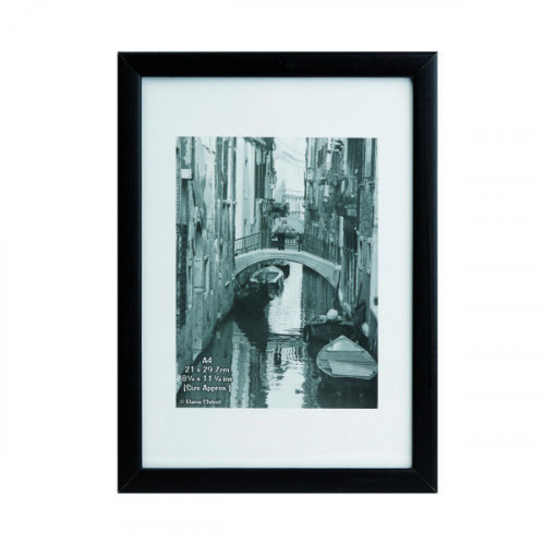 HAMPTON FRAMES BLK WD CERF FRM GLASS