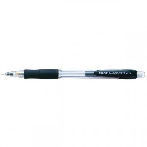 PILOT SUPER GRIP PENCIL BLACK PK12