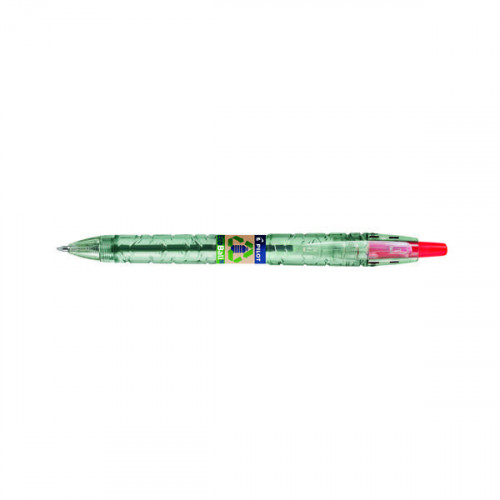 PILOT B2P ECOBALL BALLPOINT RED PK10