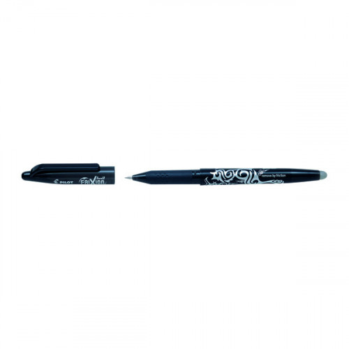 PILOT ERASABLE ROLLERBAL PEN BLK P12