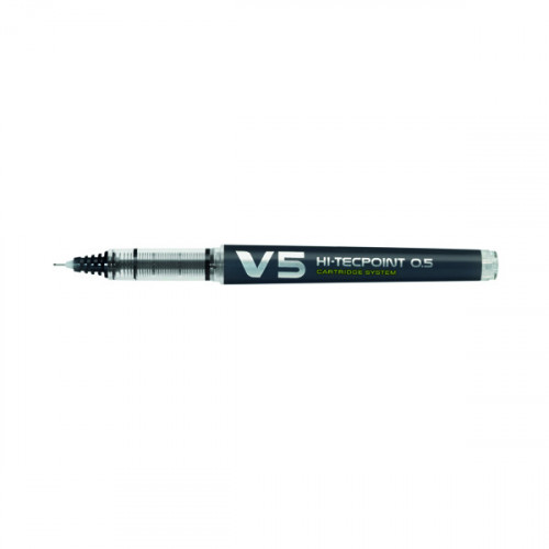 PILOT V5 CARTRIDGE RBALL BLACK PK10