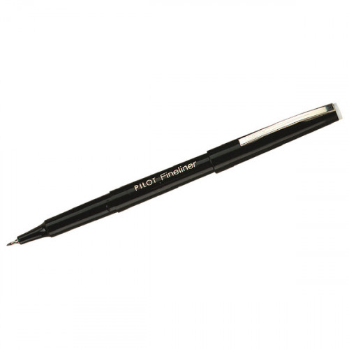 PILOT FINELINER PEN BLACK PK12