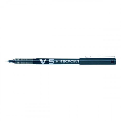 PILOT V5 LIQUID INK PEN BLACK BOX 12