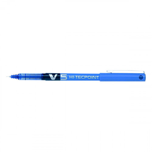 PILOT V5 LIQUID INK PEN BLUE BOX 12