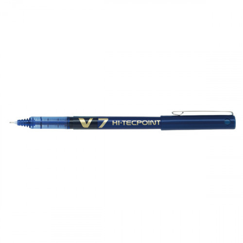 PILOT V7 ROLLERBALL LIQ INK BLU PK12
