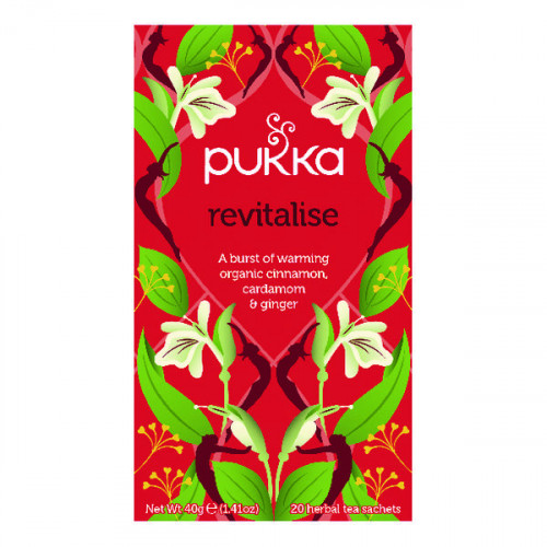 Pukka Revitalise Tea (Pack of 20) P5001