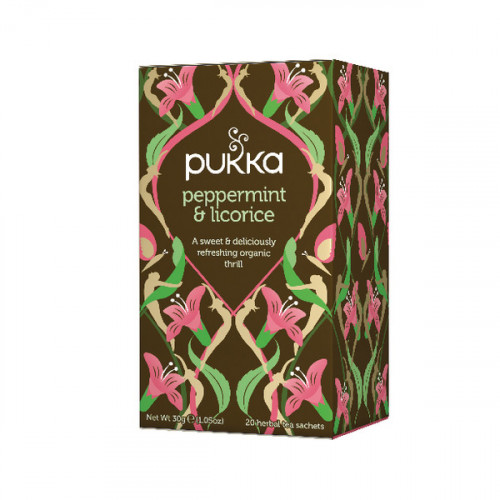 Pukka Peppermint and Liquorice Tea (Pack of 20) P5041