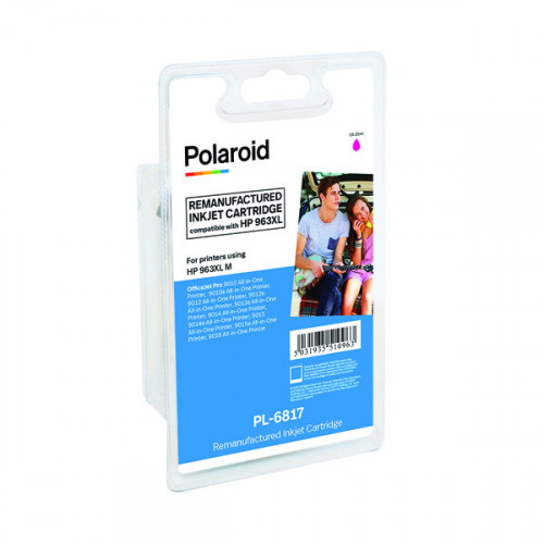 Polaroid HP 963XL Magenta Inkjet Cartridge 1600 Pages High Yield 3JA28AE-COMP