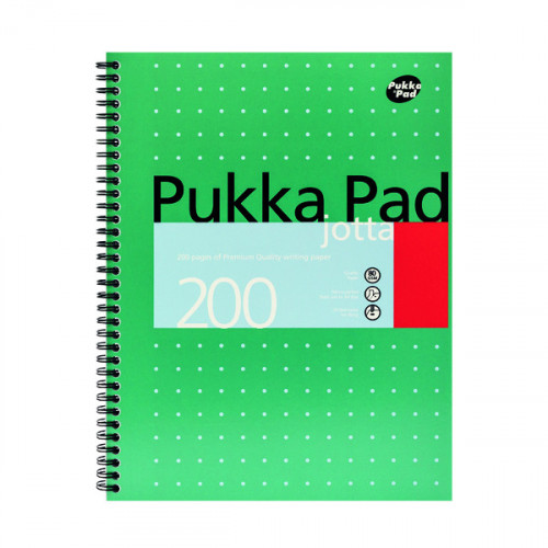 PUKKA RLD METALLIC JOTTA PAD A4 PK3