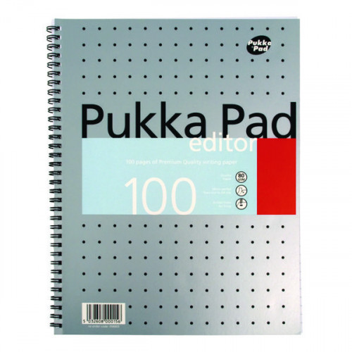PUKKA JOTTA PAD A4 100PG SILVER PK3