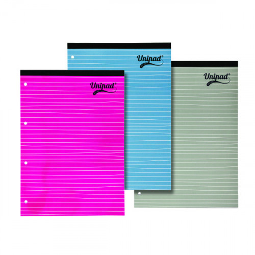 Pukka Pad Feint Ruled Margin Headbound Refill Pad 160 Pages A4 (Pack of 15) URP80