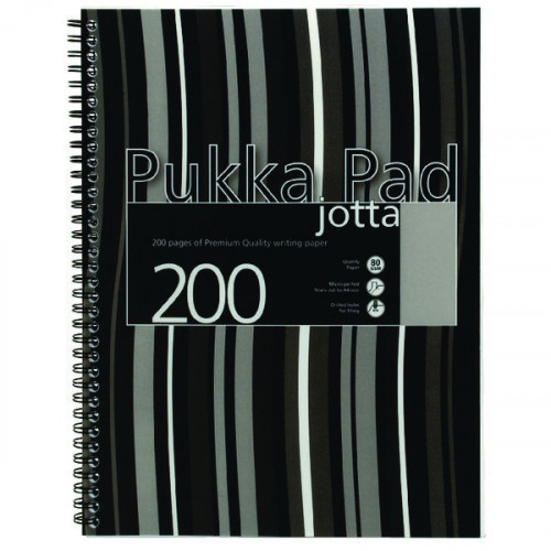 PUKKA STPES JOTTA NBK A4 BLK PK3