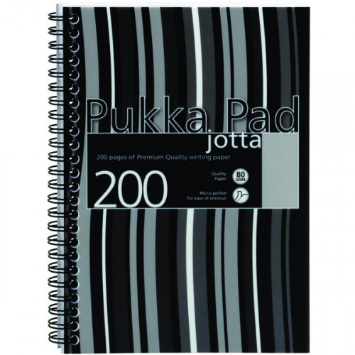 PUKKA STPES JOTTA NBK A5 BLK PK3