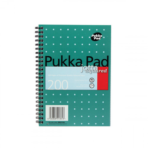 PUKKA A5 MET JOTTA BOOK SQRD PK3